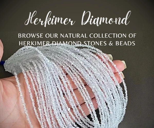 Shop Herkimer Diamond Gemstones & Beads